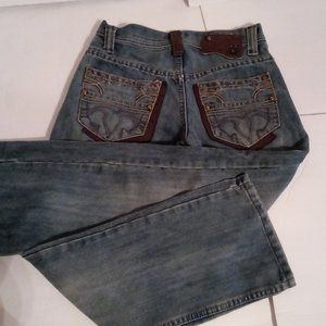 96 North youth Jeans sz 27 x 25" XL